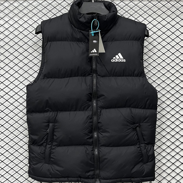 2026/27 AD Black Cotton Vest Jacket  J22002