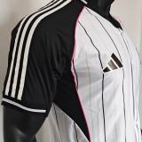 2025/26 JUV White Baseball Player Version T-Shirt  硅胶版