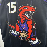 2025 Timberwolves CARTER #15 Black  NBA Jerseys 热压