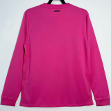 2011/12 JUV Away Pink Retro Long Sleeve Soccer Jersey