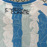 2024/25 Malaga Home White Fans Soccer Jersey