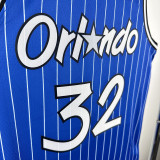 2019 Magic ONEAL #32 Royal Blue Retro NBA Jerseys