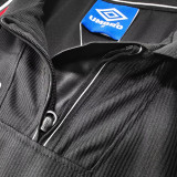 1998/99 M Utd Black Retro Soccer Jersey