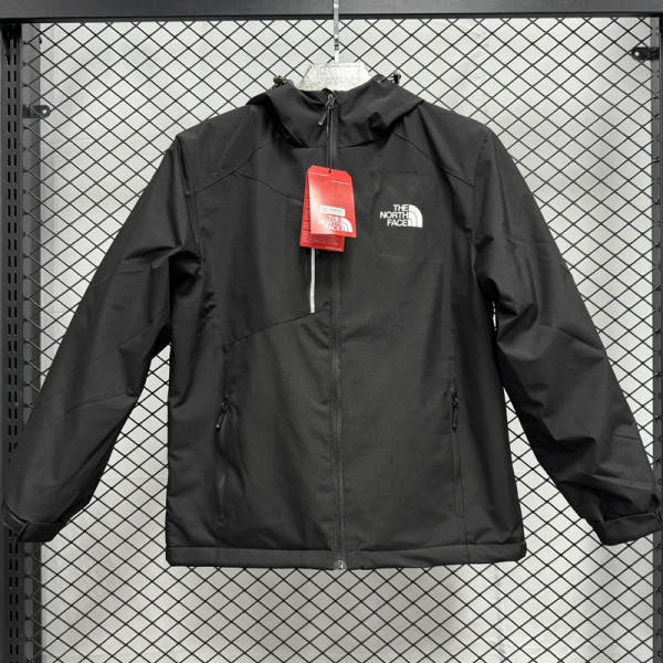 2025 TNF Velvet Thickened warm Black Outdoor Jackets #F3 加绒冲锋衣