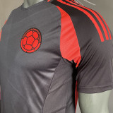 2024/25 Colombia Away Black Player Version Soccer Jersey