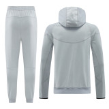 2025 NK~ Grey Hoody Zipper Jacket Tracksuit