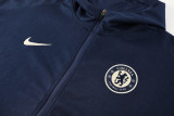 2025 CFC Sapphire Blue Hoody Zipper Jacket Tracksuit