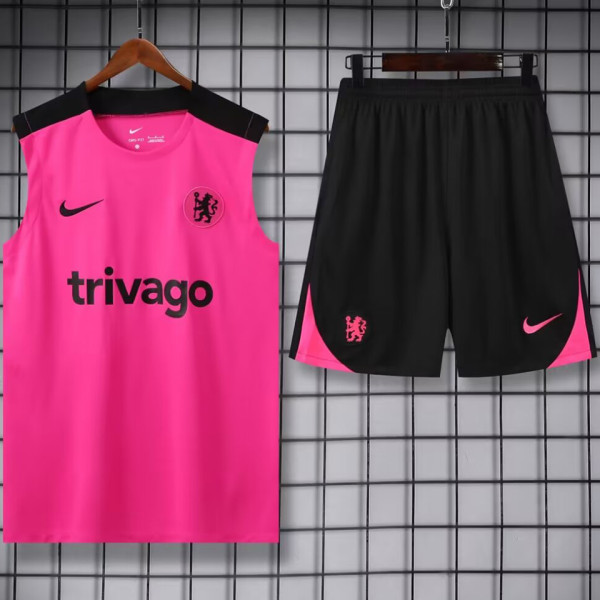 2025 CFC Pink Vest Training Jersey(A Set)