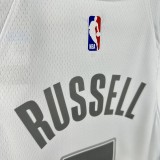 2025/26 Mavericks RUSSELL #5 White City Edition NBA Jersey