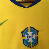 2025/26 Brazil Home Yellow Fans Jersey