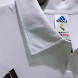 2002/03 RM White Home Retro Soccer Jersey