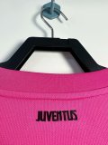 2011/12 JUV Away Pink Retro Long Sleeve Soccer Jersey