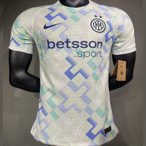 2025/26 In Milan Away White Player Version Soccer Jersey