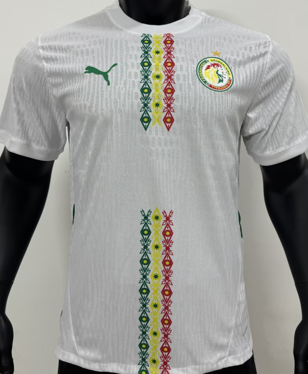 2025 Senegal Home White Player Version Jersey