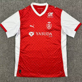 2025/26 Stade de Reims Home Red Fans Soccer Jersey  兰斯