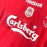 2000/01 LFC Home UEFA Cup Final Retro Soccer Jersey