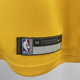 Lakers BRYANT #8 Yellow Kids NBA Jersey 热压