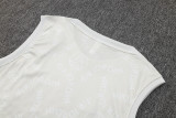 2025/26  PSG Light Gray Vest Training Jersey(A Set) 喷墨