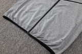 2024/25 BA  Grey Hoody Zipper Jacket Tracksuit 浅橙标
