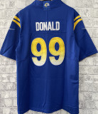 Men's Los Angeles Rams DONALD # 99 Blue NFL Jersey  公羊