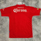 2000/01 Deportivo Toluca Home Red Retro Soccer Jersey 托卢卡