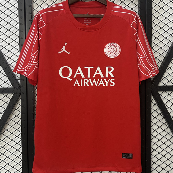 2024/25 PSG 4Th Red Fans Soccer Jersey