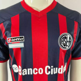 2013/14 San Lorenzo Home Retro Soccer Jersey