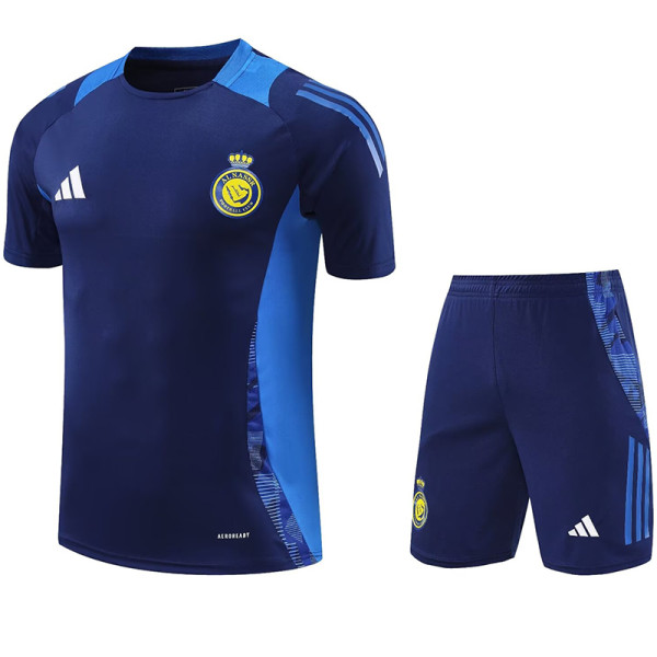 2025 Al Nassr Sapphire Blue Training Jersey(A Set)