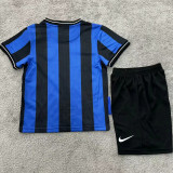 2010 In Milan Home UCL Final Version Retro Kids Soccer Jersey 胸前有决赛小字版