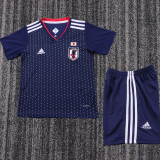 2018 Japan Home Retro Kids Soccer Jersey