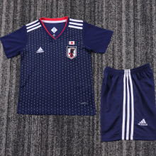 2018 Japan Home Retro Kids Soccer Jersey