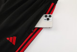 2025 M Utd Black Jacket Tracksuit