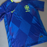 2025/26 Brazil Away Blue Fans Jersey