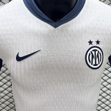2024/25 In Milan Away White Player Version Soccer Jersey