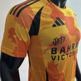 2025/26 Paris FC Away Orange Player Version Soccer Jersey