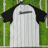 2025/26 JUV Black White Baseball T-Shirt