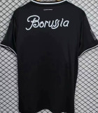 2025 Monchengladbach Special Edition Black Fans Soccer Jersey