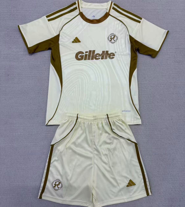 2025/26 New England Revolution Kids Training Soccer Jersey 新英格兰革命