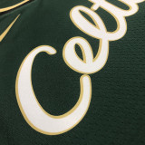 2023 Celtics BROWN #7 Green City Edition NBA Jerseys