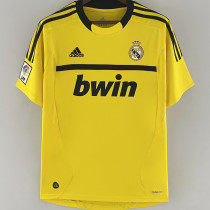 2011/12 RM Goalkeeper Yellow Retro Soccer Jersey