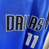 Mavericks IRVING #11 Blue Kids NBA Jersey 热压