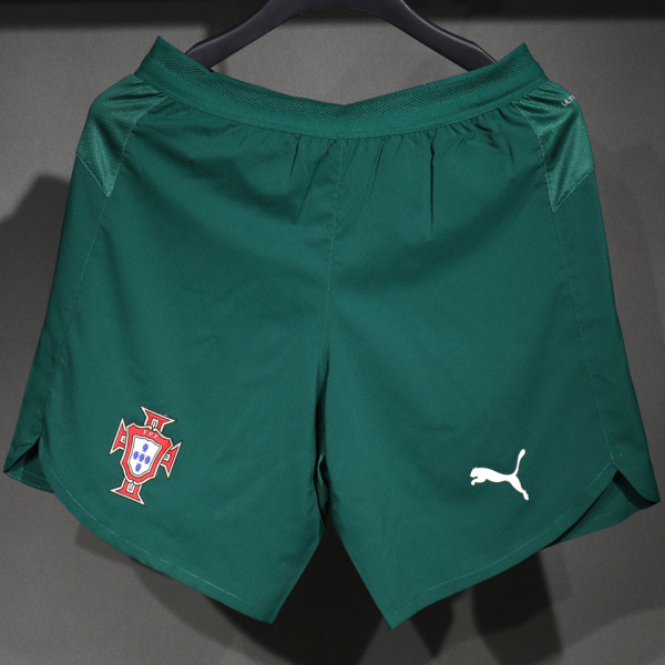 2025/26 Portugal Home Red Player Version Shorts Pants 球员版
