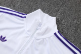 2025/26 RM White Kids Jacket Tracksuit
