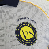 2024/25 Al Nassr 4TH White Player Version Soccer Jersey