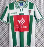 1998/99 Cordoba Home Retro Soccer Jersey