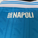 2025/26 Napoli Home Blue Player Version Soccer Jersey