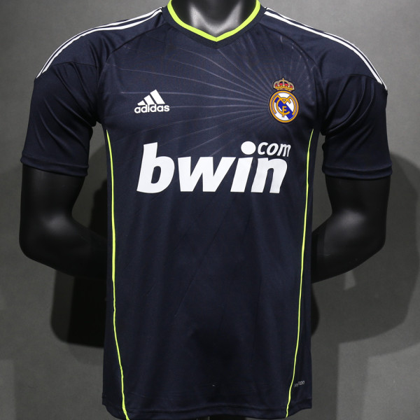 2010/11 RM Away Black Retro Player Version Soccer Jersey 球员版