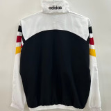 2025/26 Germanyl White Retro Windbreaker