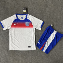 2025/26 England Home White Kids Soccer Jersey