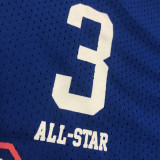 IVERSON # 3 ALL STAT 2009 Blue Mitchell Ness Retro Jerseys